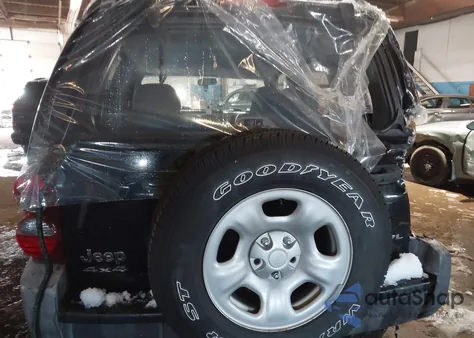 2007 Jeep Liberty Sport из США, поврежденный, VIN 1J4GL48KX7W684205